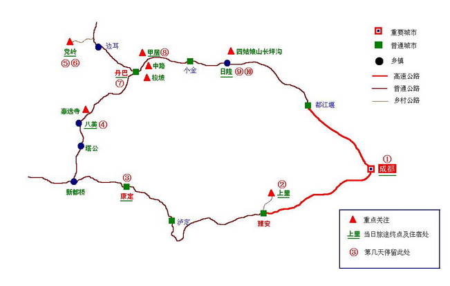 难忘的川西小环线游(1)